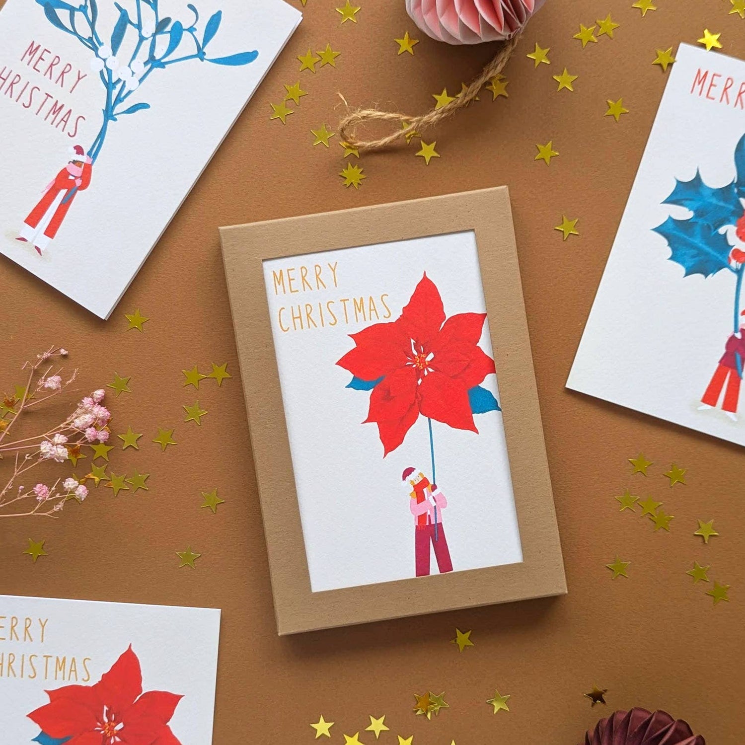 Floral Christmas Card Pack