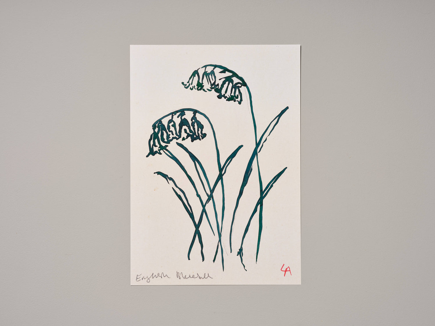 Bluebell Art Print | 2024 Gift Ideas