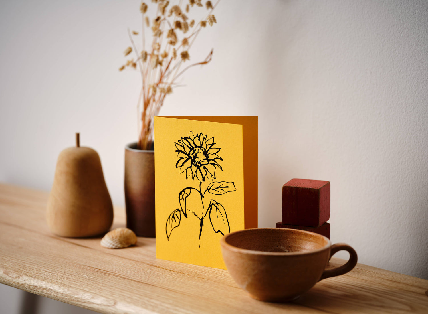 Sunflower Greeting Card