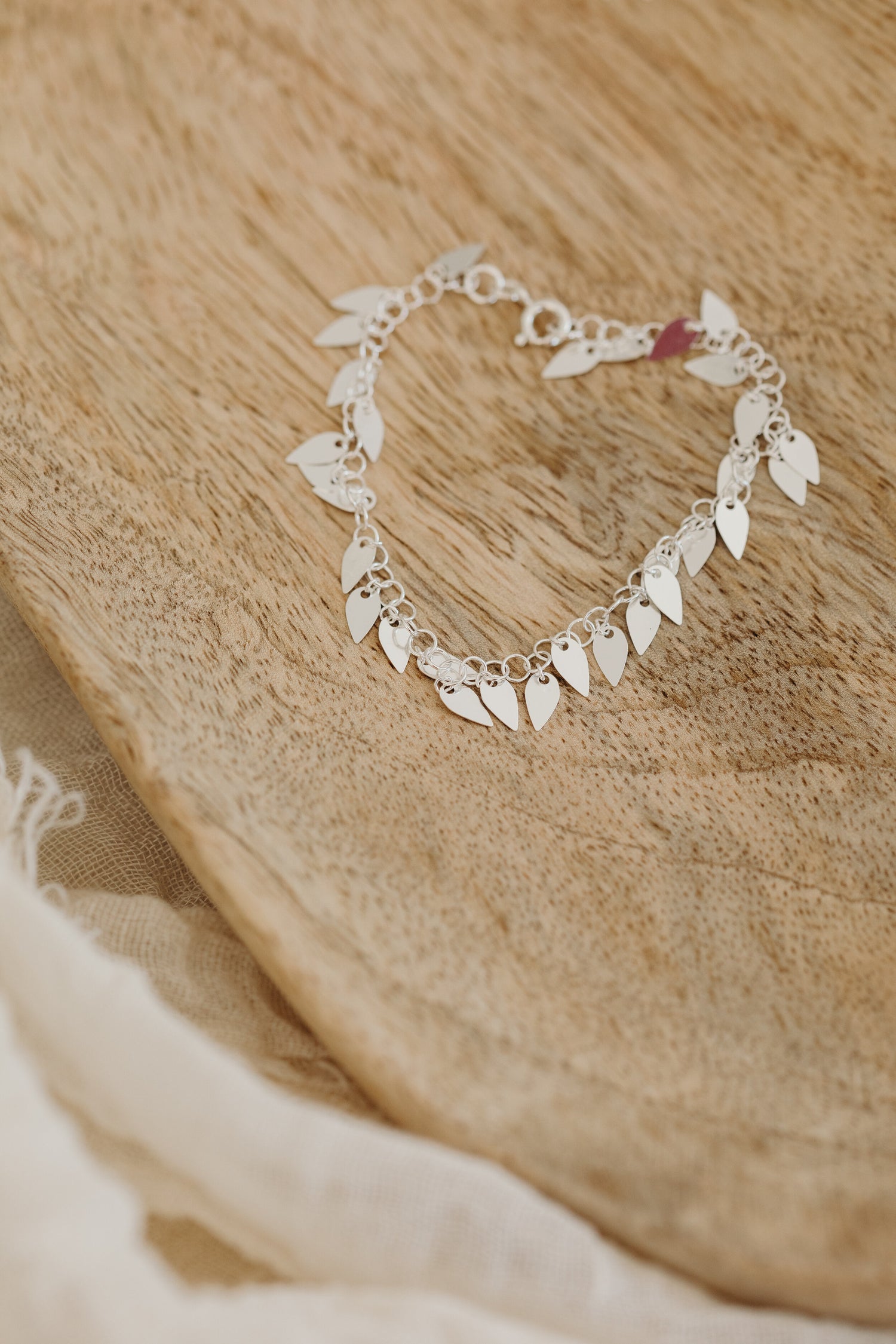 RIVER • Fancy Leaf Bracelet