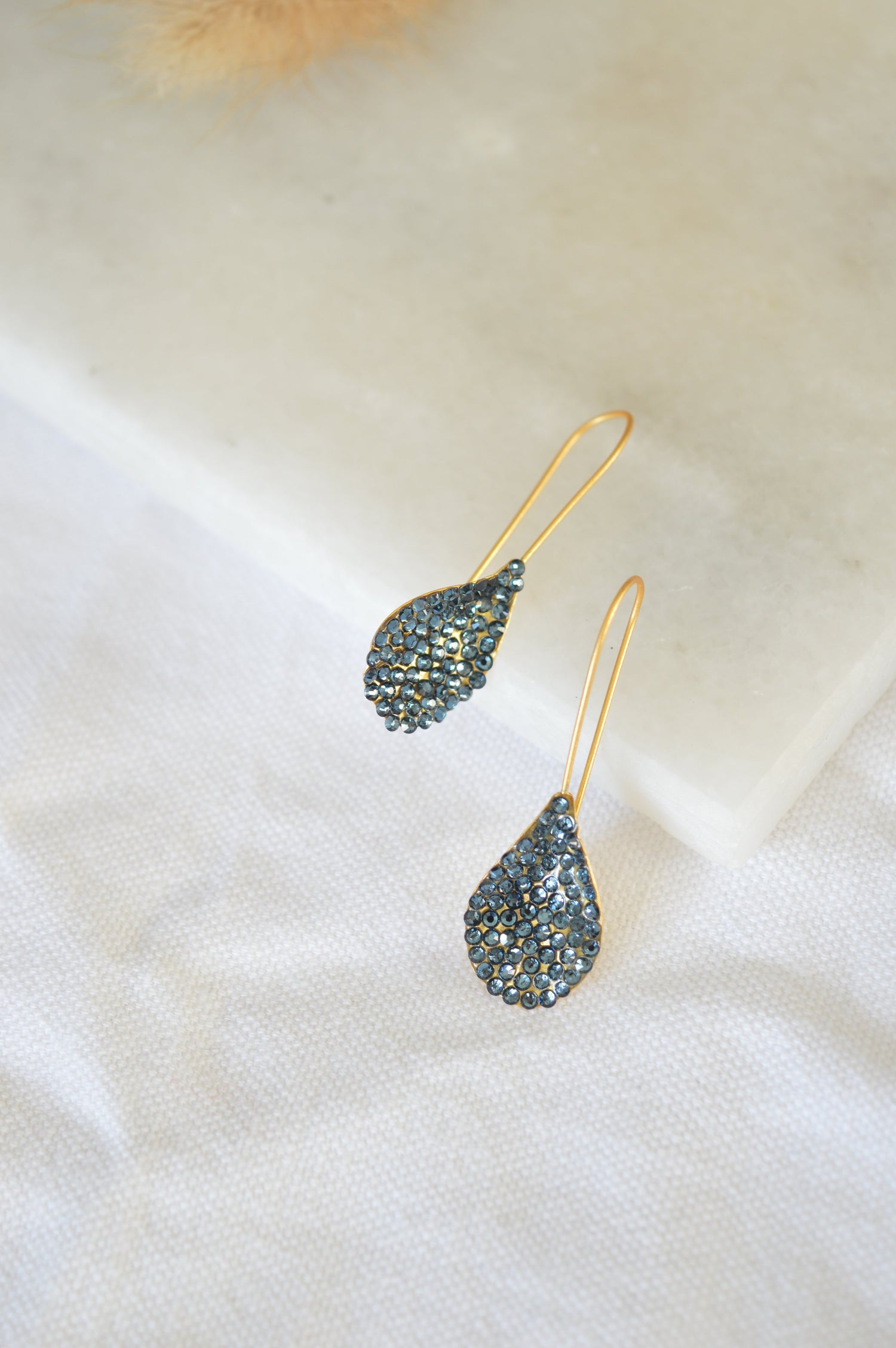 CRISTAL • CZ Teardrop Earrings