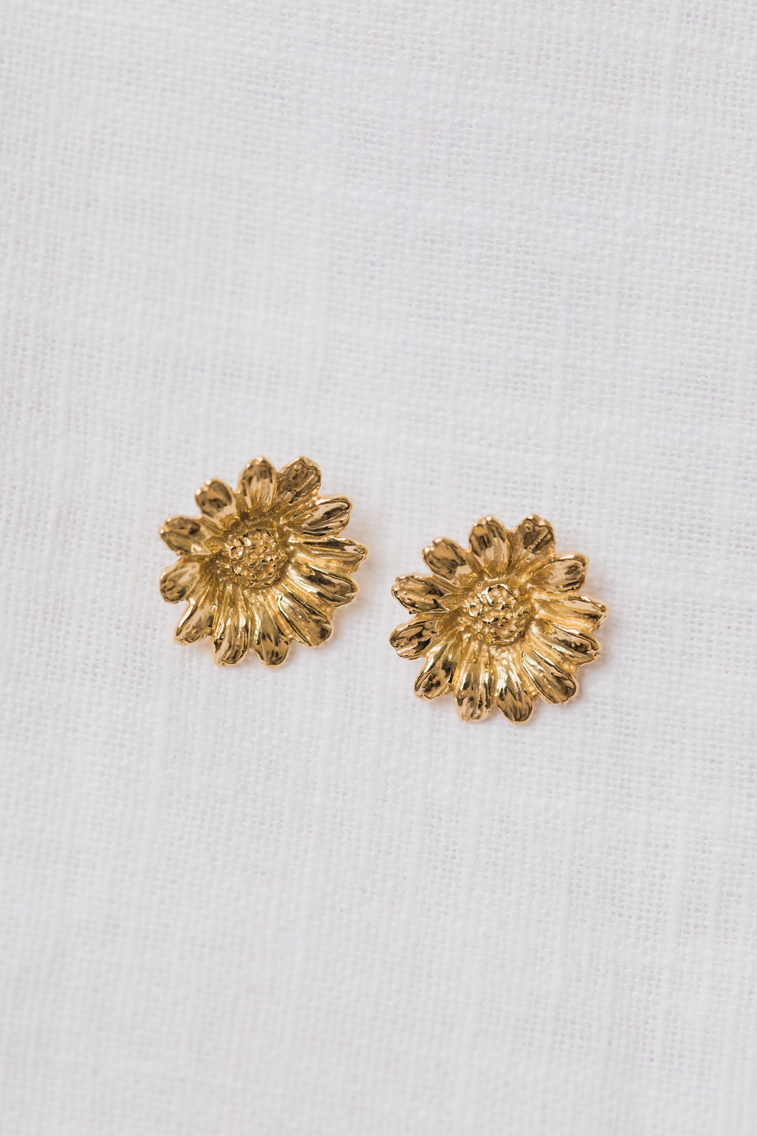 MAISY • Gold Plated Flower Studs