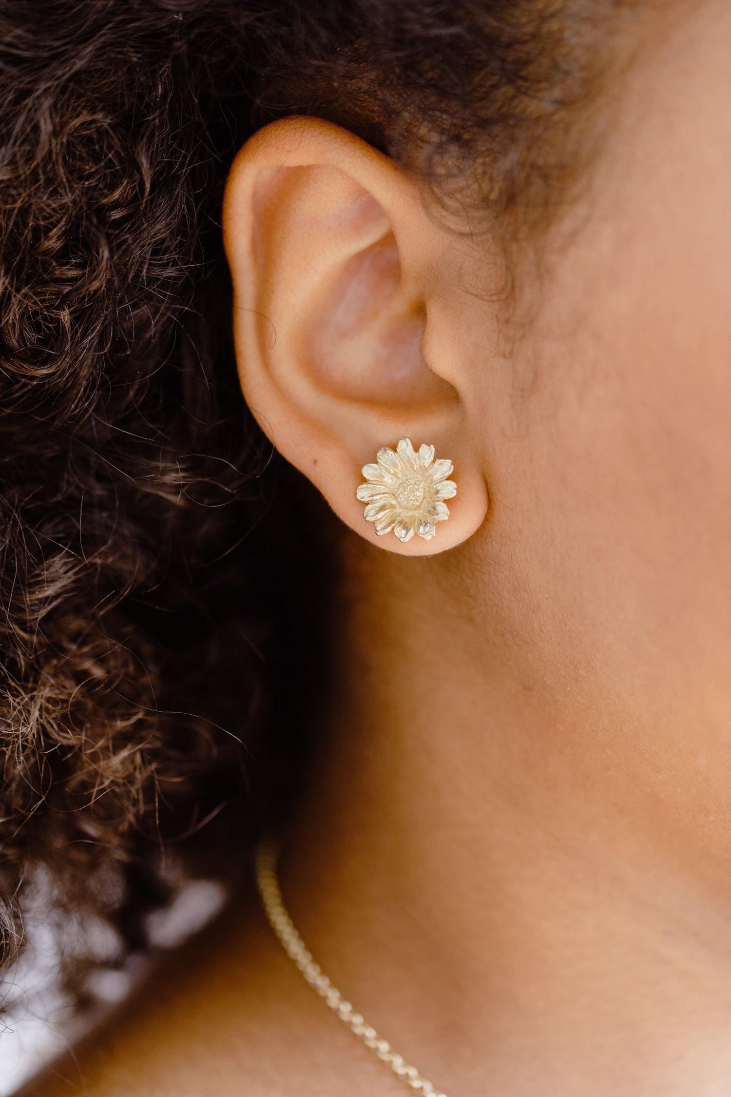 MAISY • Gold Plated Flower Studs