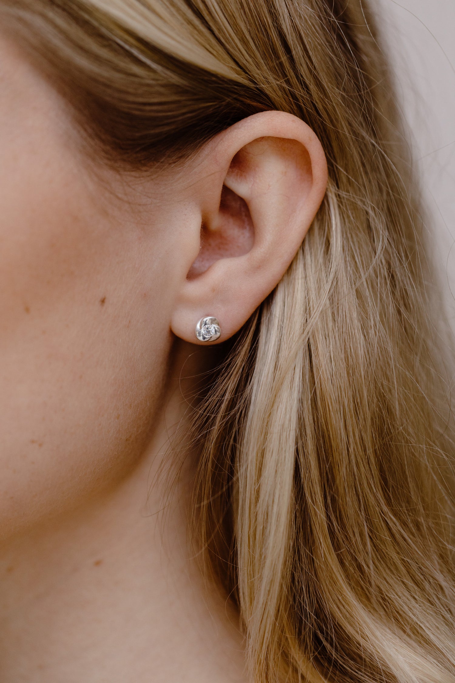 IRIS • CZ Stud Earrings