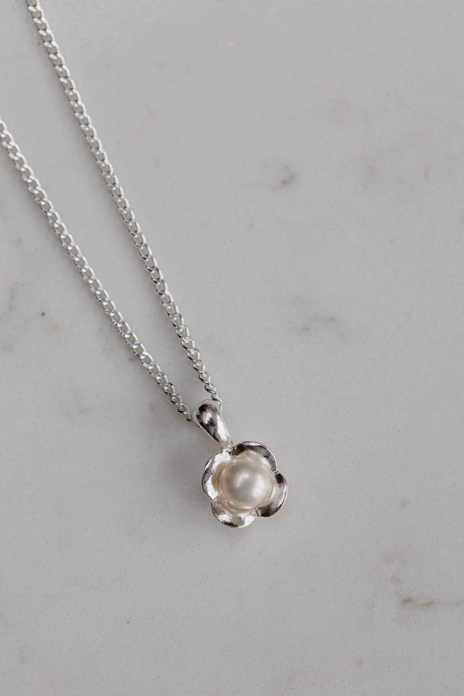 FLEURIE • Flower Pearl Pendant