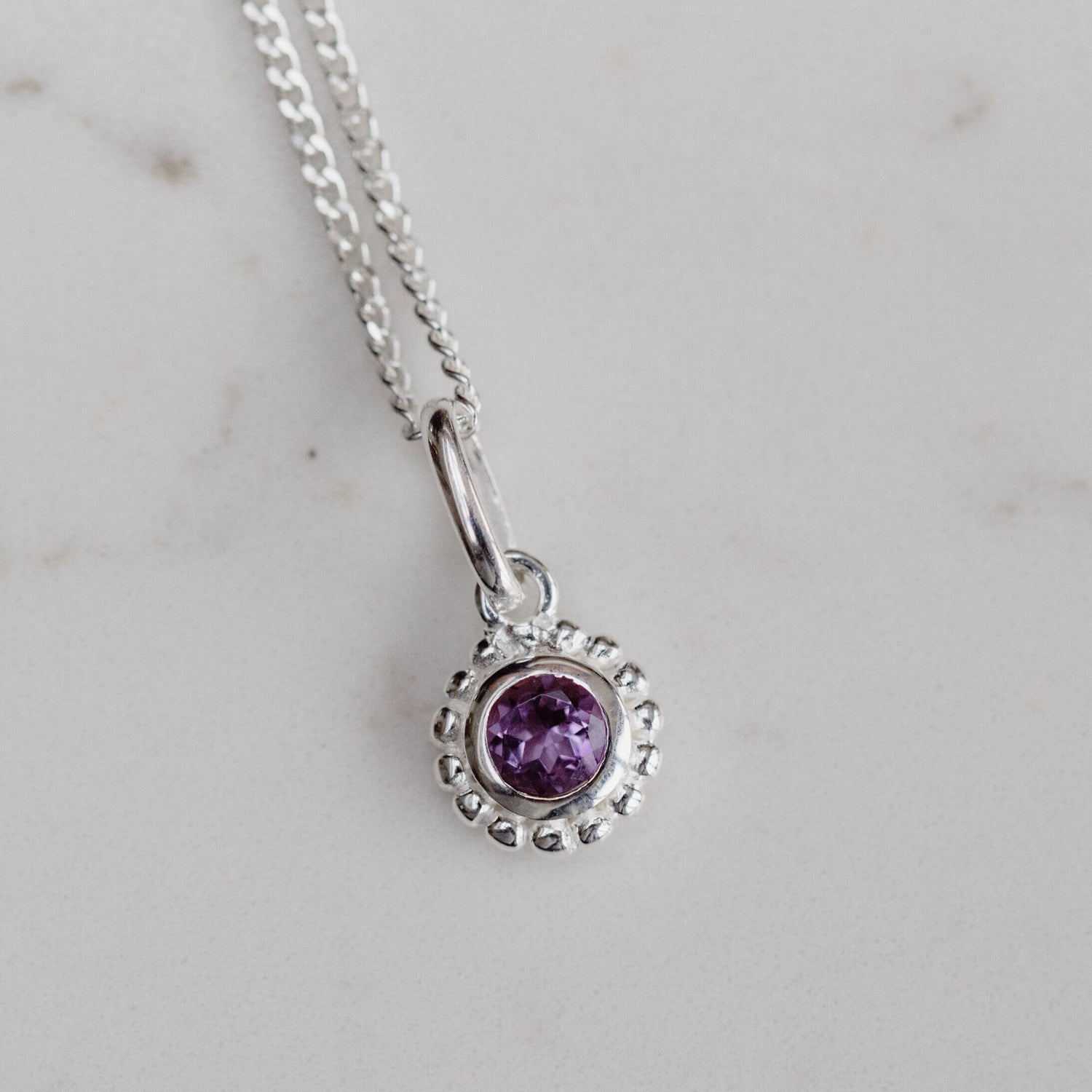 AMIE • Amethyst Pendant