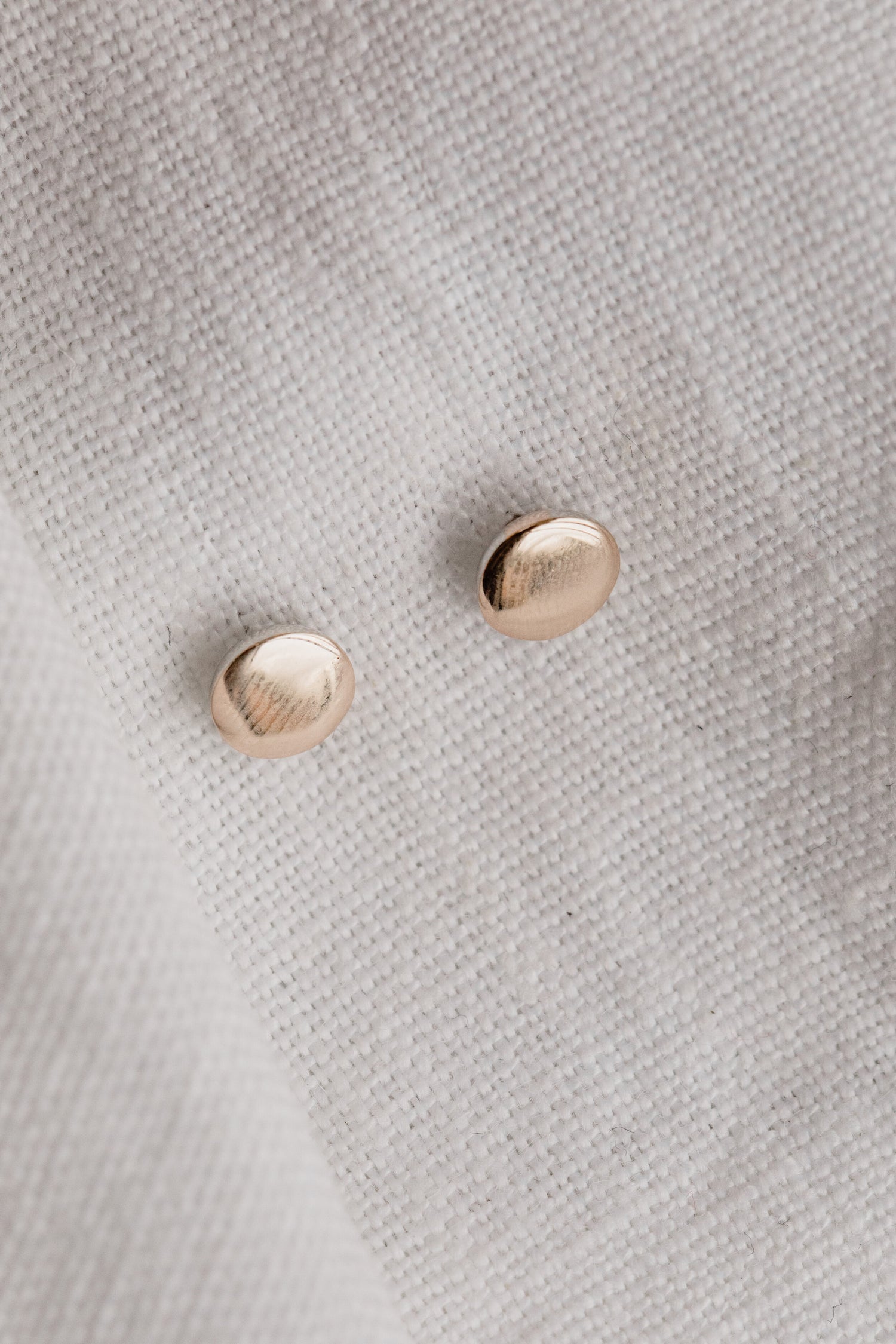 LUNE ROSE • Rosegold Circle Studs