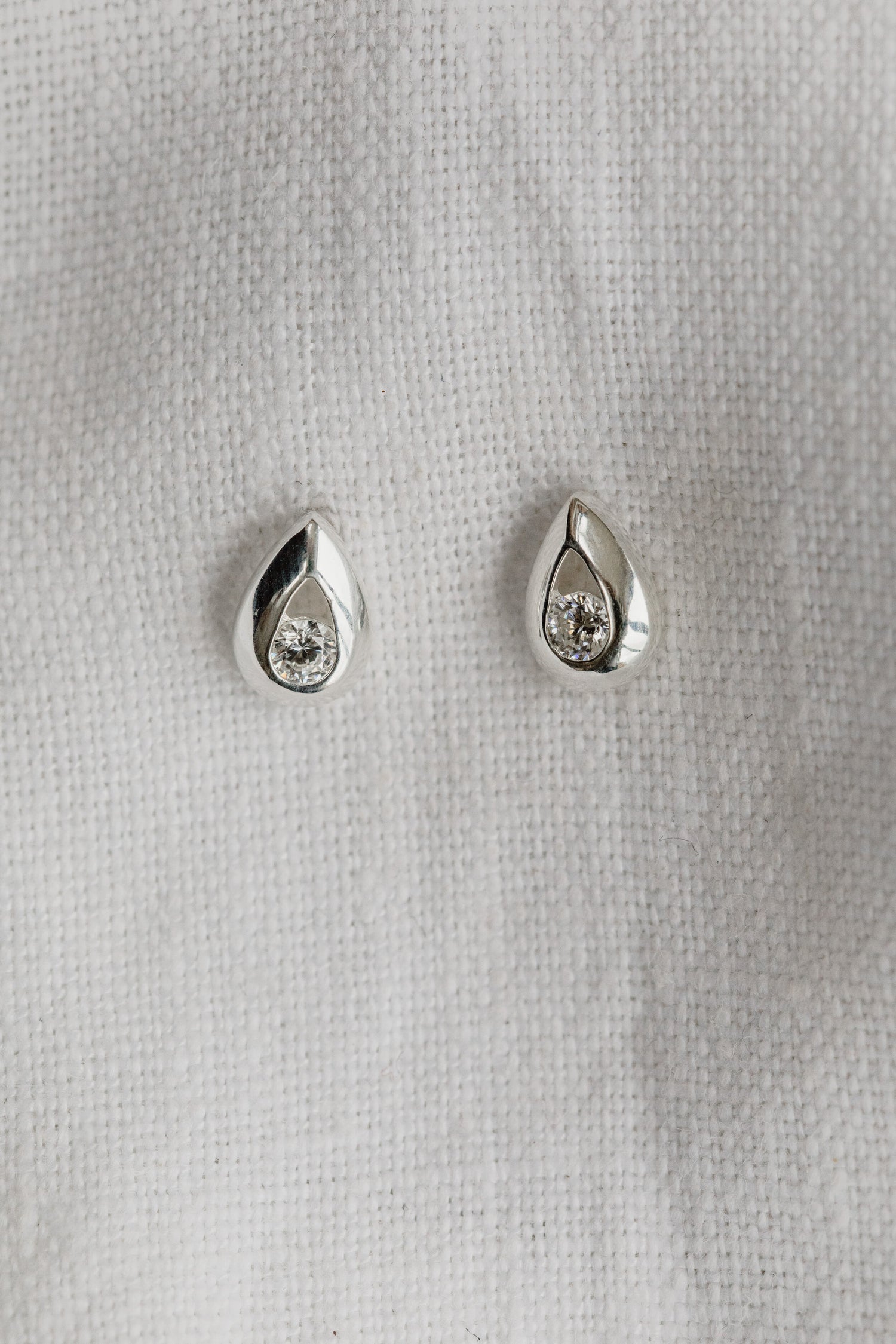 AURA • CZ Stud Earrings