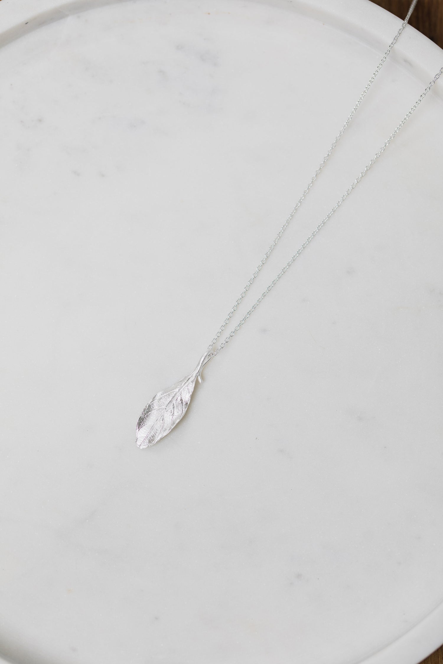 FERN • Silver Leaf Pendant