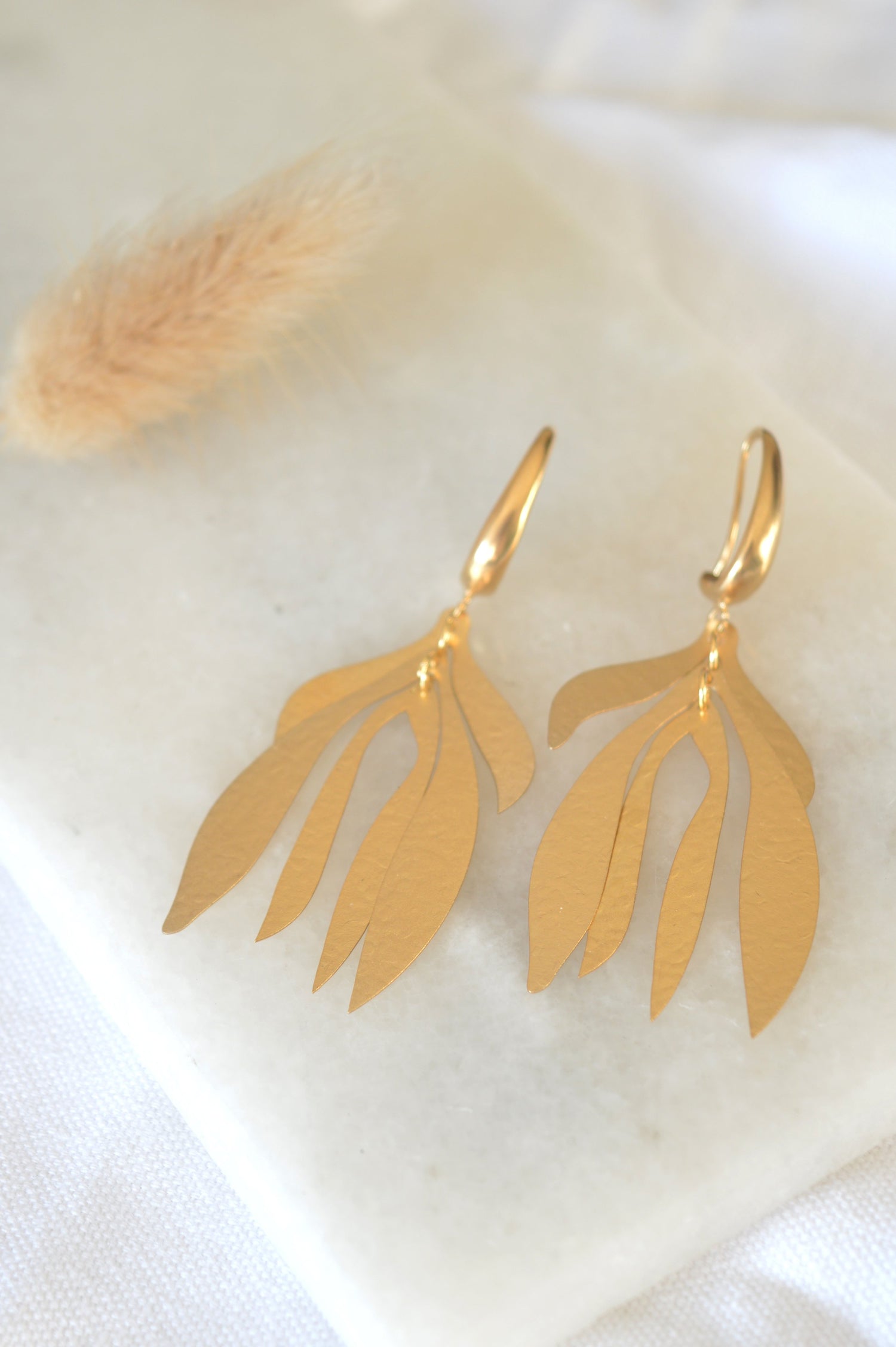 WILLOW • Bronze Drop Earrings